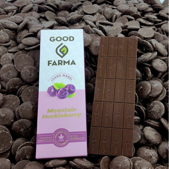 Huckleberry Chocolate Bars (GF)
