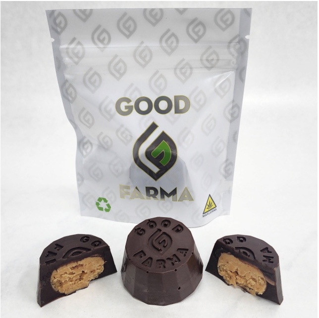 Peanut Butter Chocolate Pucks/Cups (50mg)