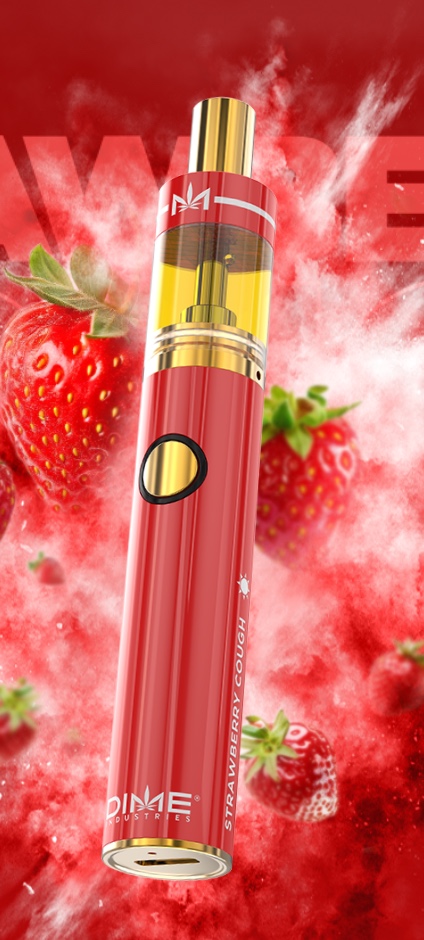 DIME Vape 0.9g - Strawberry Cough
