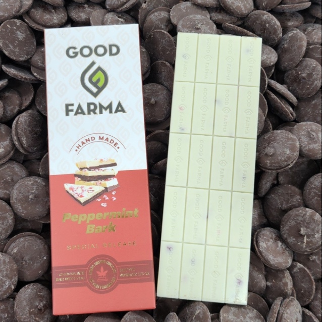 Peppermint Bark Chocolate Bars