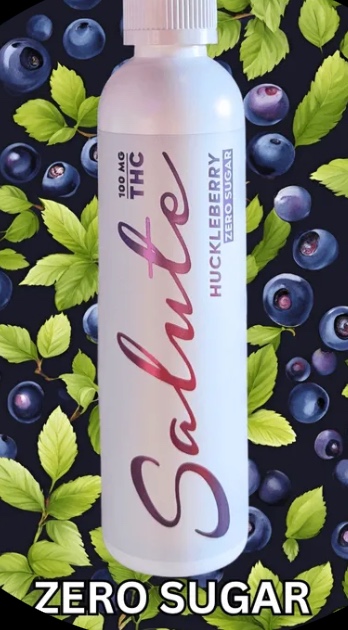 Huckleberry Zero Sugar Salute Drink