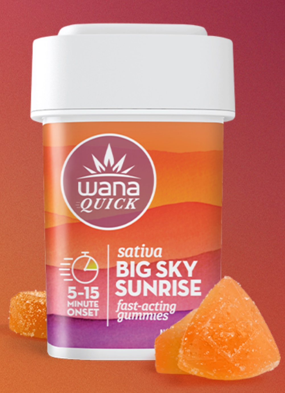 Wana (Fast Acting Gummies-Big Sky Sunrise)