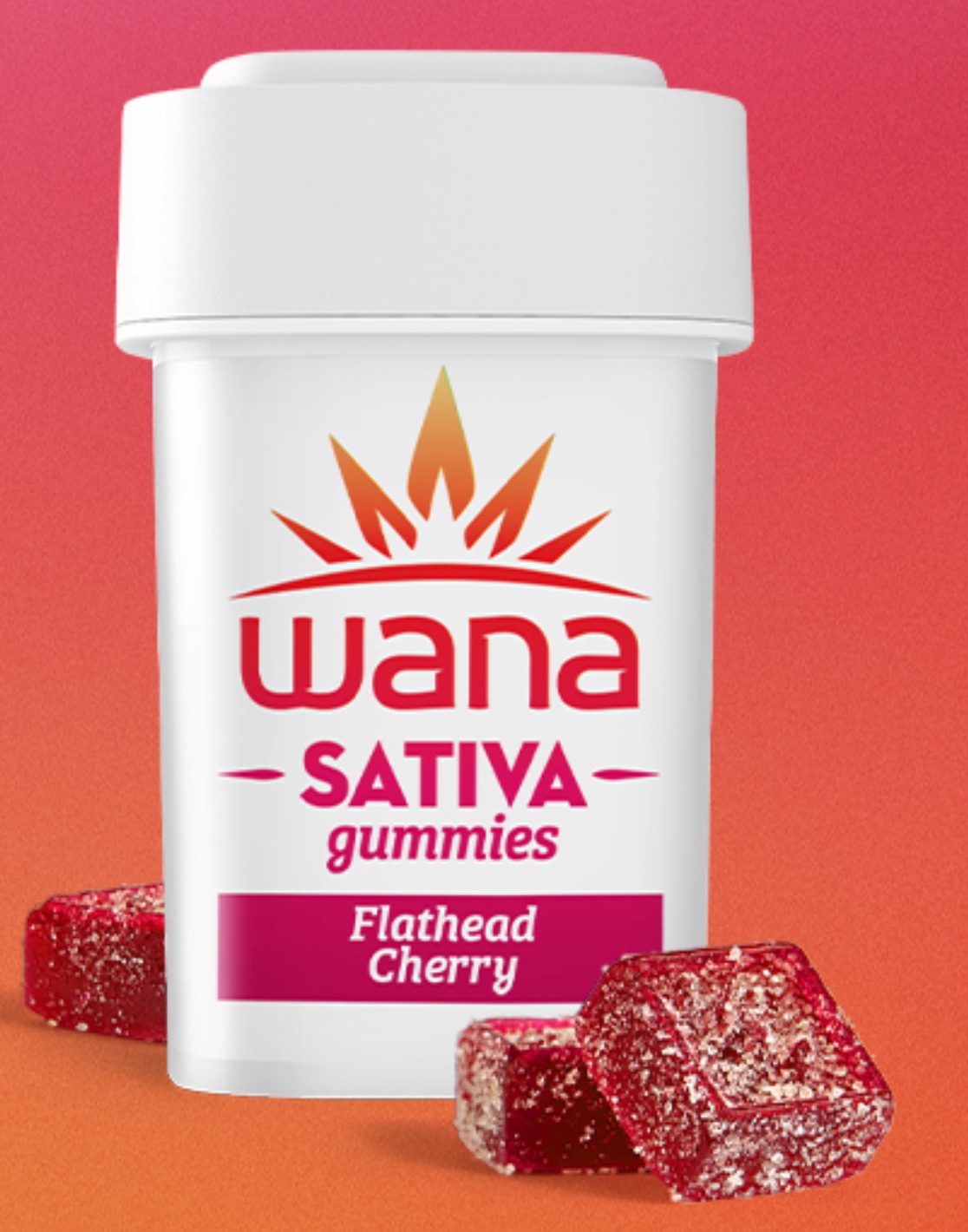 Wana Flathead Cherry Gummies